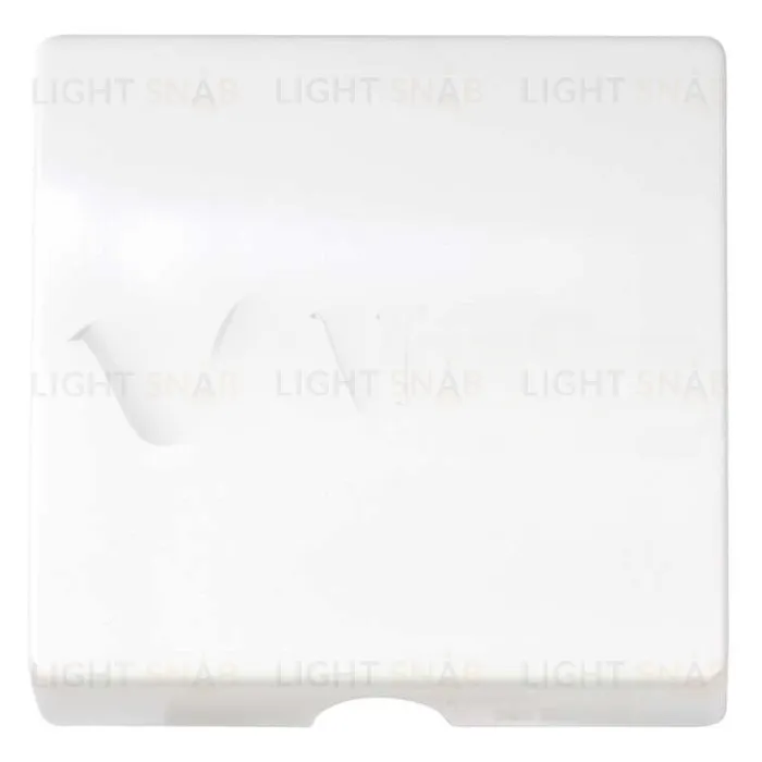 Кабельный вывод для провода сечением до 2,5 мм, Simon 82 Concept, белый матовый 75801-39+8200051-090 75801-39 + 8200051-090