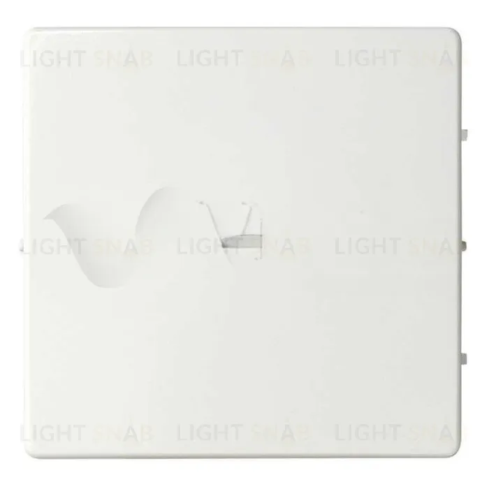 Одноклавишный выключатель кнопочный с подсветкой 10А/250В Simon 82 Concept, белый матовый 75160-39+8200111-090 75160-39 + 8200111-090