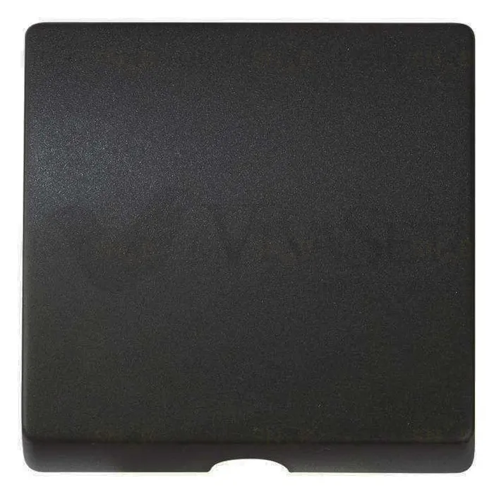 Кабельный вывод для провода сечением до 2,5 мм, Simon 82 Concept, черный матовый 75801-39+8200051-098 75801-39 + 8200051-098