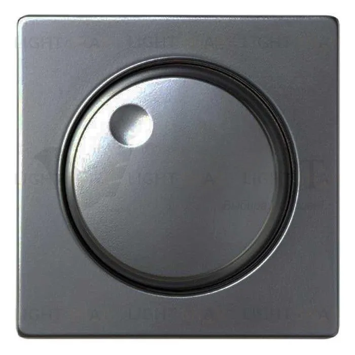 Светорегулятор поворотный 40-300 Вт для ламп накал. галоген. ламп Simon 82 Concept, титан матовый 75311-39+8200054-096 75311-39 + 8200054-096