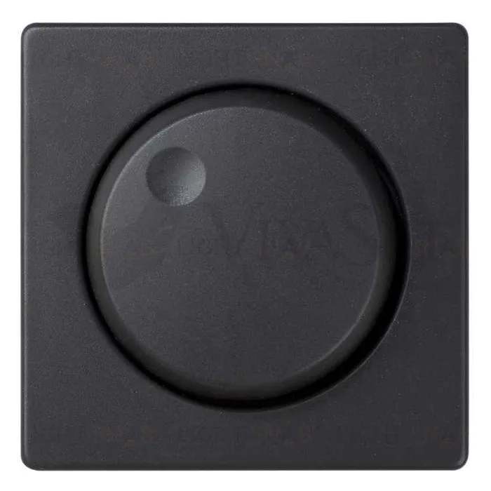 Светорегулятор поворотный 40-300 Вт для ламп накал. галоген. ламп Simon 82 Concept, черный матовый 75311-39+8200054-098 75311-39 + 8200054-098