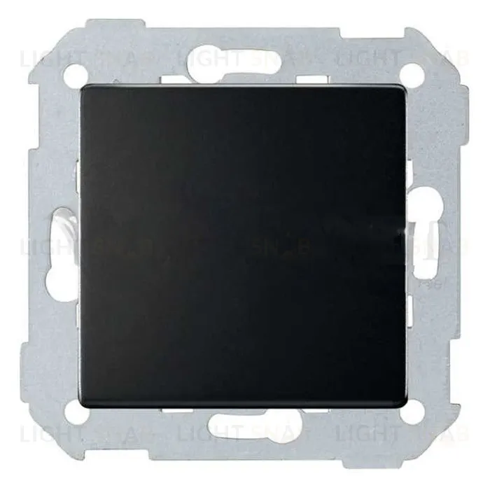 Заглушка Simon 82 Concept, черный матовый 8200800-098 8200800-098