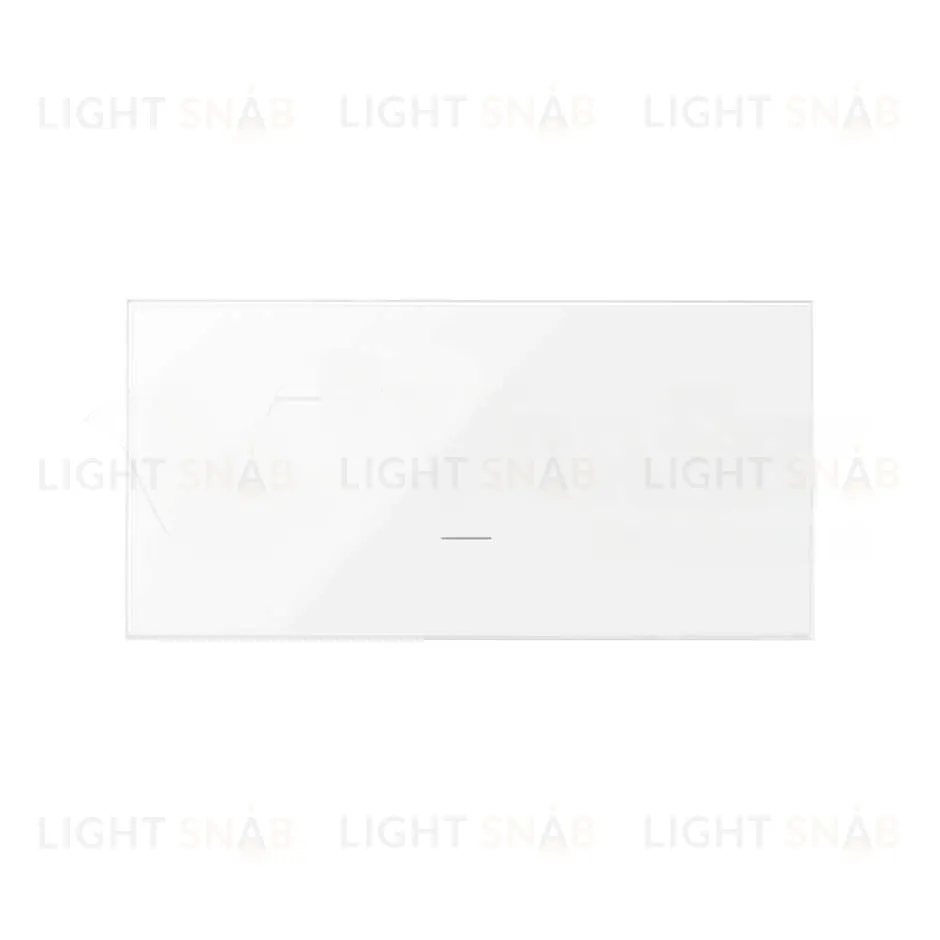 Выключатель одноклавишный проходной нажимной Simon 100 10А/250В, белый глянец 10000201-039+10000010-130 10000201-039 + 10000010-130