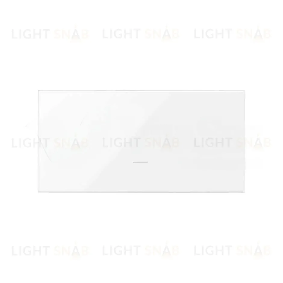 Выключатель одноклавишный проходной нажимной Simon 100 16А/250В, белый глянец 10000211-039+10000010-130 10000211-039 + 10000010-130