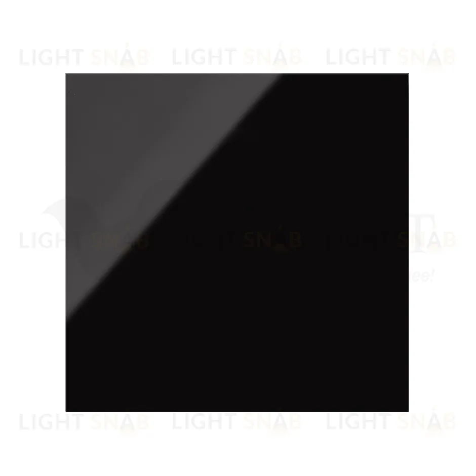 Заглушка широкая Simon 100 черный глянец 10001800-138 10001800-138