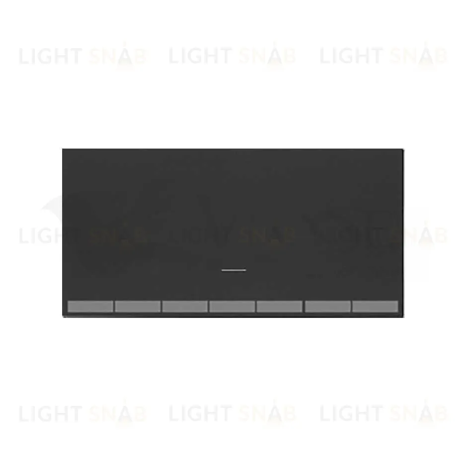 Светорегулятор с отсечкой фазы (2/3 провода) 0-240Вт (0-100Вт LED) Simon 100 230В, черный матовый 10000321-039+10001020-238 10000321-039 + 10001020-238