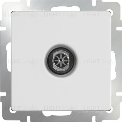 ТВ-розетка оконечная Werkel белый a051107 a051107