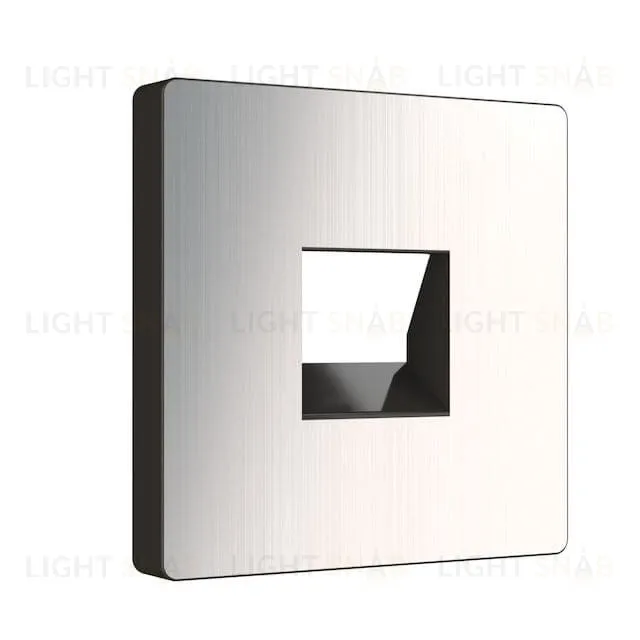 Интернет розетка одинарная Werkel 5 категории RJ-45, глянцевый никель a051136+Накладка для RJ45 и RJ11 Werkel, глянцевый никель a051136 + a037018