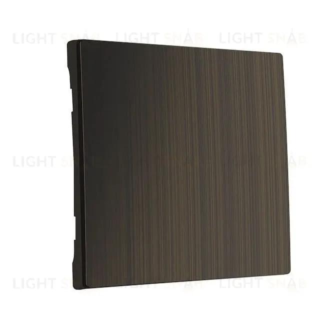 Выключатель одноклавишный Werkel 10A/250В, бронзовый a051138+Клавиша для выключателя одноклавишного Werkel, бронзовый a051138 + a051061