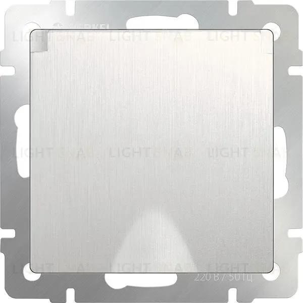 Розетка влагозащищенная с заземлением с защитной крышкой и шторками Werkel 10A/250В, винтовой зажим, перламутровый рифленый a051173 a051173