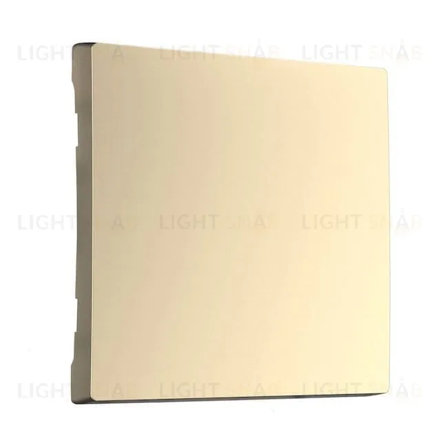 Выключатель одноклавишный перекрестный Werkel 10A/250В (из 3-х мест), шампань a051117+Клавиша для выключателя перекрестного Werkel, шампань a051117 + a050863