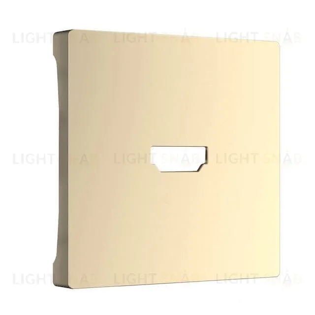 Розетка HDMI Werkel, шампань a051121+Накладка для розетки HDMI Werkel, шампань a051121 + a040908