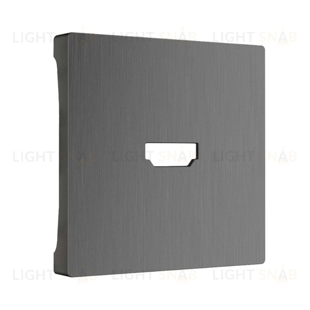 Розетка HDMI Werkel, графит рифленый a051121+a050744 a051121 + a050744