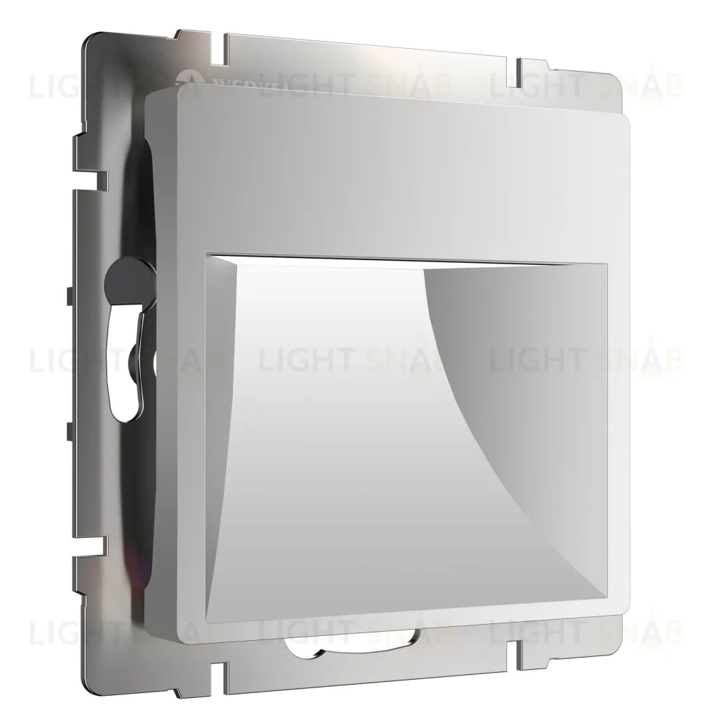 Встраиваемая LED подсветка 1 Вт 4000K Werkel серебряный матовый a066805 a066805