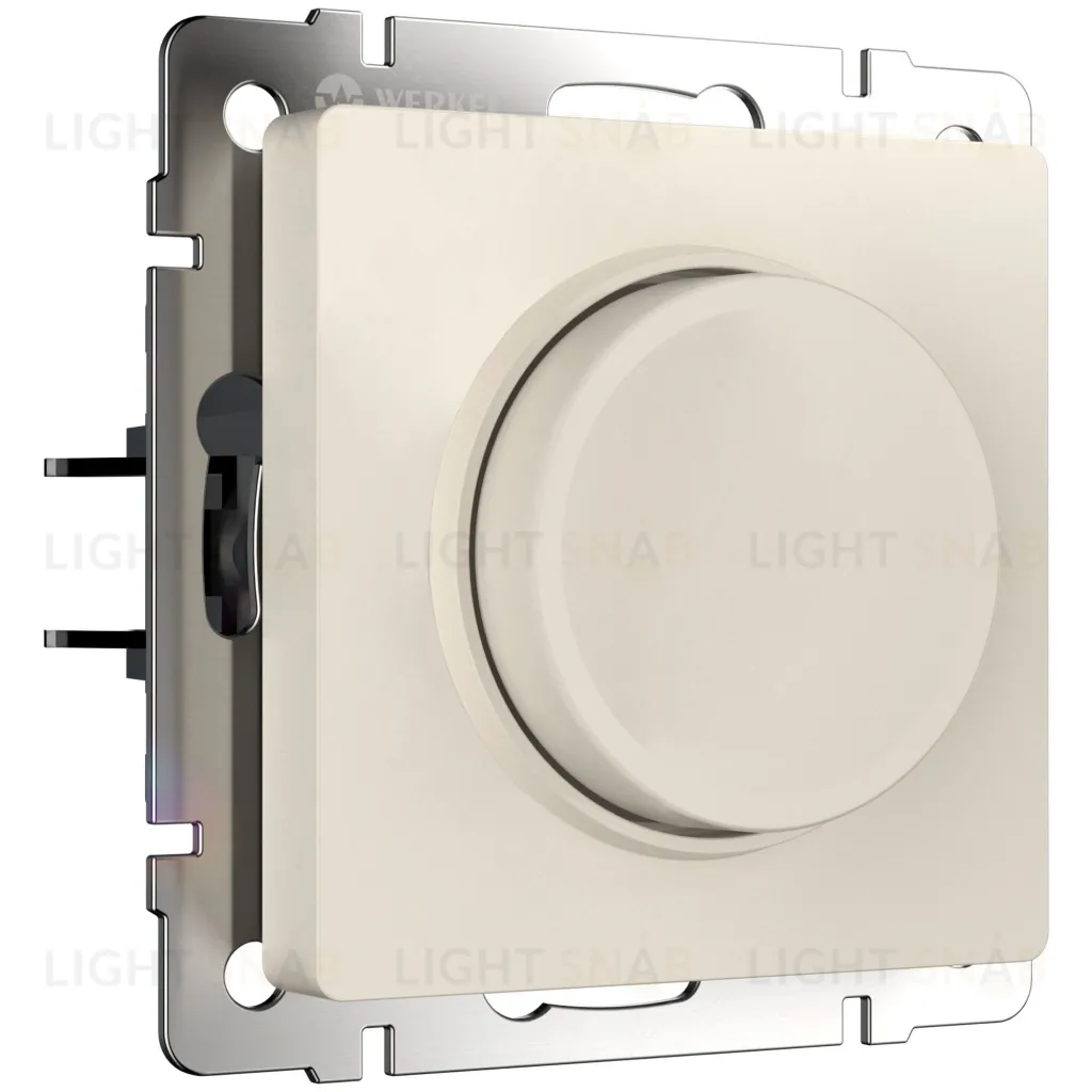 Светорегулятор поворотный Werkel до 600 Вт айвори матовый a062422 a062422