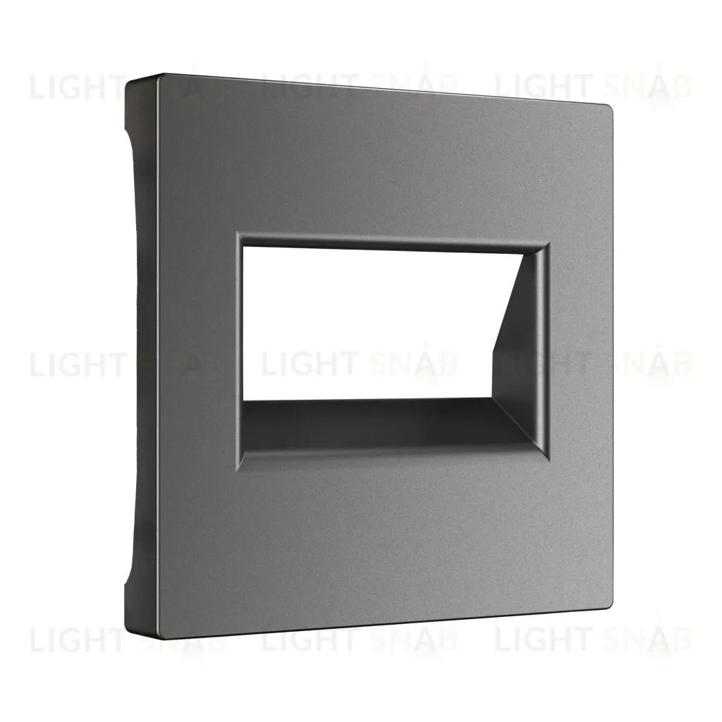 Интернет розетка двойная Werkel 5 категории RJ-45 графит матовый a051115+a063114 a051115 + a063114