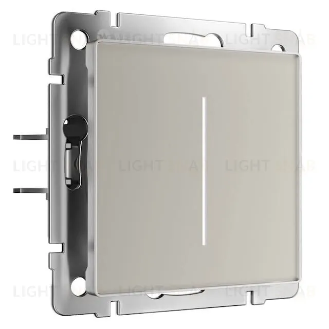 Умный сенсорный Wi-Fi диммер 500Вт (LED лампы до 200вт) Werkel дымчатый a069766 a069766