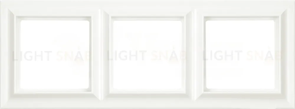 Рамка тройная Jung Eco Profi Standart слоновая кость EPS483 EPS483