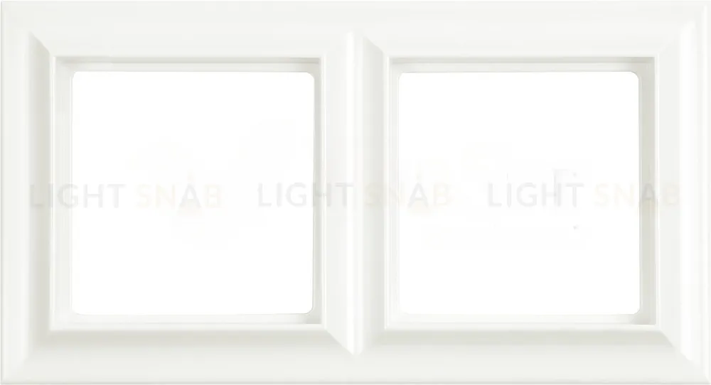 Рамка двойная Jung Eco Profi Standart слоновая кость EPS482 EPS482