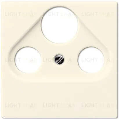 Телевизионная розетка оконечная Jung TV-SAT-FM S4100+A561PLSAT S4100 + A561PLSAT