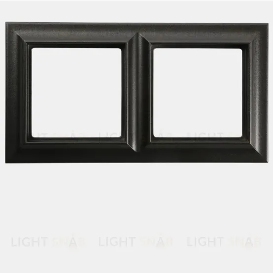 Рамка двойная Jung Eco Profi Standart, антрацит матовый EPS482AN EPS482AN