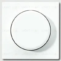 Светорегулятор поворотно-нажимной Jung 100-1000 Вт. для ламп накаливания и галог. A1540WW+211GDE A1540WW + 211GDE