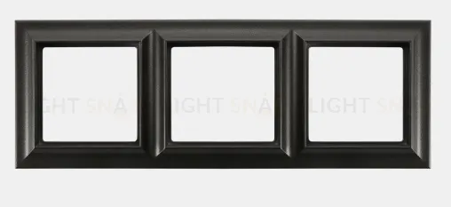 Рамка тройная Jung Eco Profi Standart, антрацит матовый EPS483AN EPS483AN