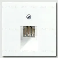 Розетка телефонная одинарная Jung RJ11 EPUAE8UPO+A569-1PLUAWW EPUAE8UPO + A569-1PLUAWW