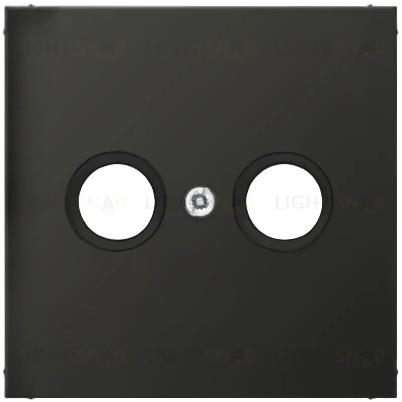 Телевизионная розетка оконечная TV-FM Jung Eco Profi черный матовый S2900+EP561BFPLTVSWM S2900 + EP561BFPLTVSWM