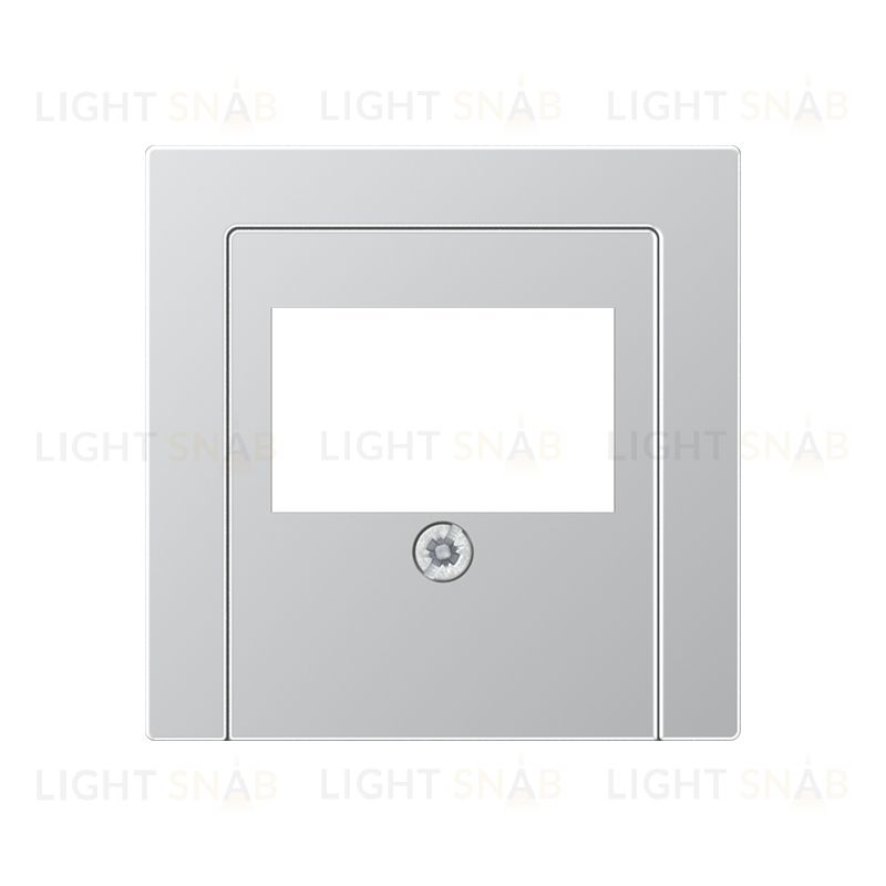 Розетка USB двойная Jung для зарядки, 2 x 700 мA, винтовой зажим, алюминий USB15CAWW+A569PLTAL USB15CAWW + A569PLTAL