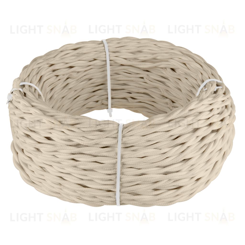 Ретро кабель витой 2х1,5 (песочный) 50 м a050785 a050785