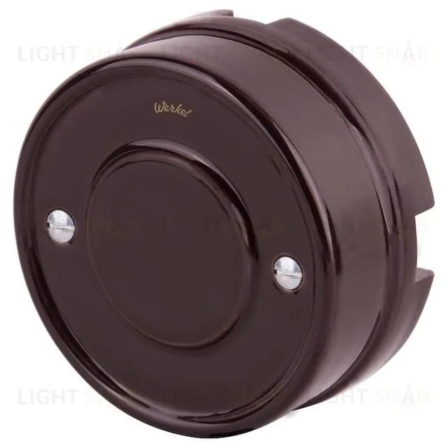 Распределительная коробка Werkel Retro керамика, коричневый a051059 a051059