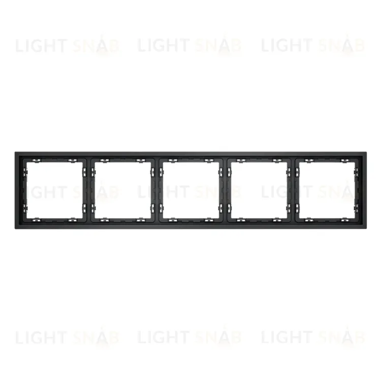 Рамка пятерная Voltum S70, графит VLS100507 VLS100507