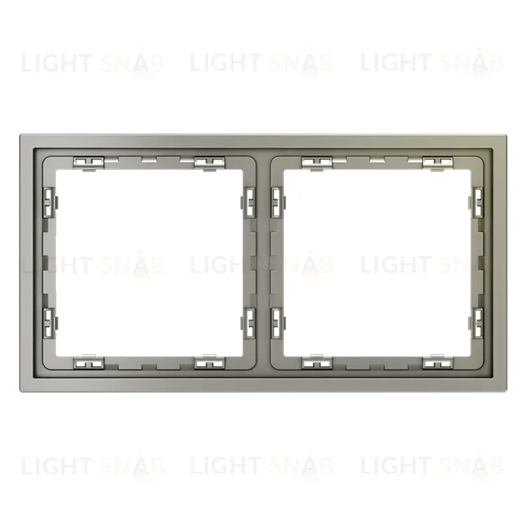 Рамка двойная Voltum S70, шелк VLS100204 VLS100204