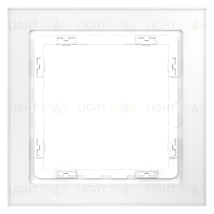 Рамка одинарная Voltum S70, белый матовый стекло VLS110102 VLS110102