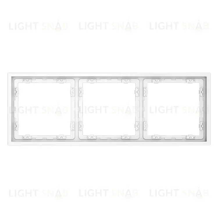 Рамка тройная Voltum S70, белый матовый VLS100302 VLS100302