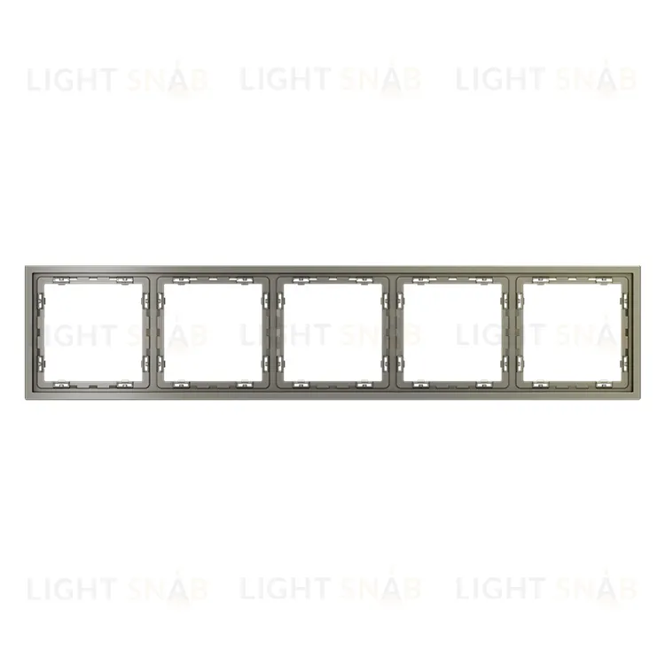 Рамка пятерная Voltum S70, шелк VLS100504 VLS100504