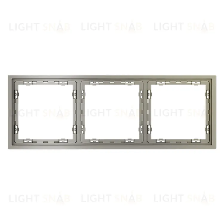 Рамка тройная Voltum S70, шелк VLS100304 VLS100304