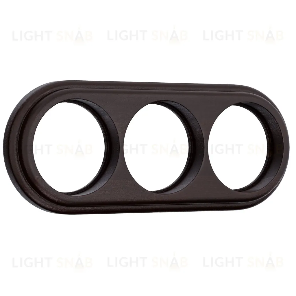 Рамка тройная Werkel Legend венге a050995 a050995