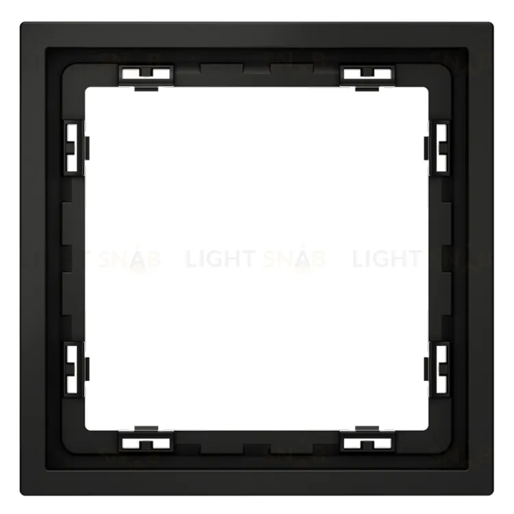 Рамка одинарная Voltum S70, черный матовый VLS100108 VLS100108