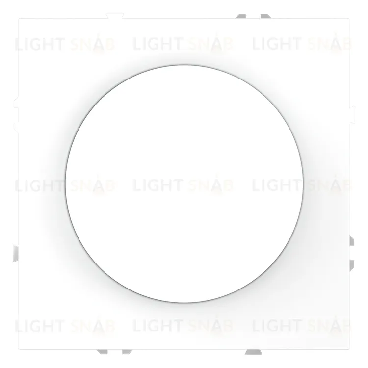 Светорегулятор поворотно-нажимной (LED 200Вт, галог. и лампы накал. 600Вт) Voltum S70, белый матовый VLS070302 VLS070302