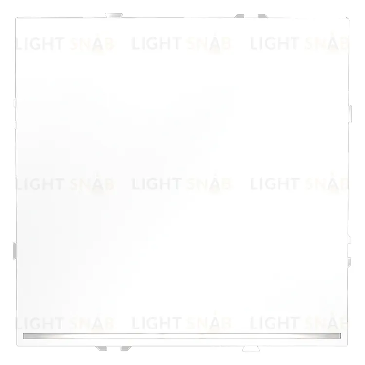 Выключатель одноклавишный проходной с подсветкой Voltum S70 10А, белый матовый VLS010402 VLS010402