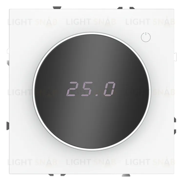 Регулятор теплого пола с датчиком пола Voltum S70 16А, белый матовый VLS070102 VLS070102