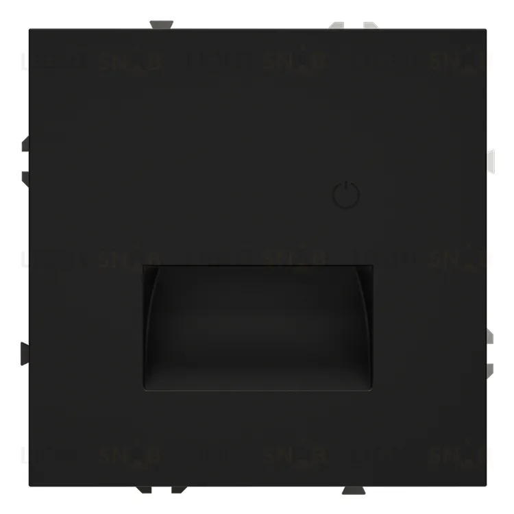 Светодиодная подсветка с датчиком движения 3 режима (3000/4200/6500К) 1ВТ, охват 120°, 4М, 10A Voltum S70 черный матовый VLS070708 VLS070708