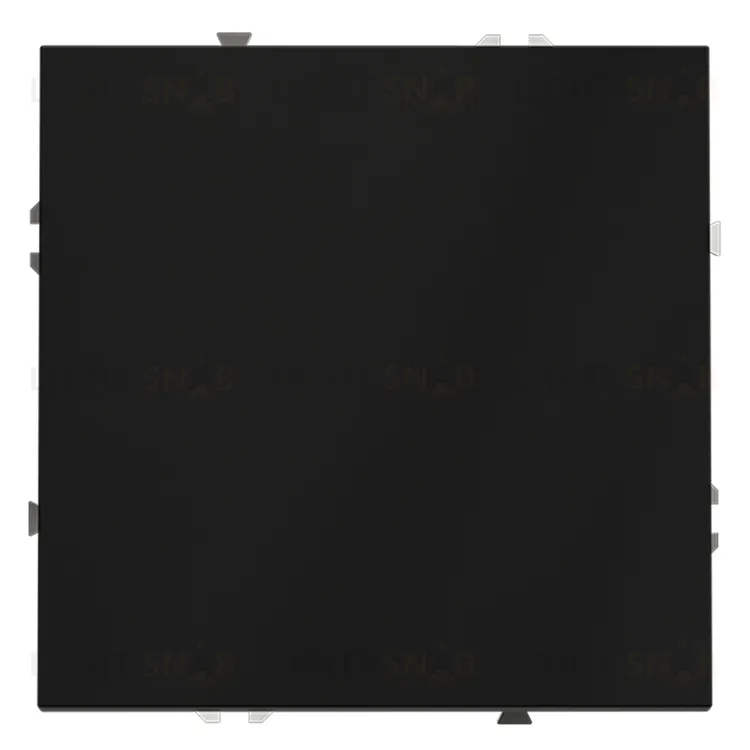 Выключатель одноклавишный Voltum S70 10А, черный матовый VLS010108 VLS010108