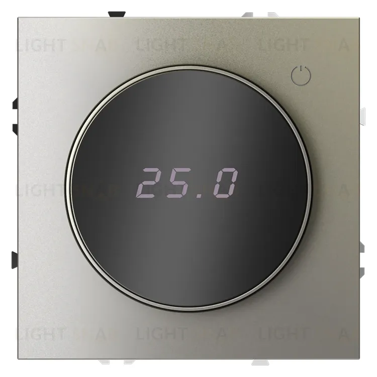 Регулятор теплого пола с датчиком пола Voltum S70 16А, шелк VLS070104 VLS070104