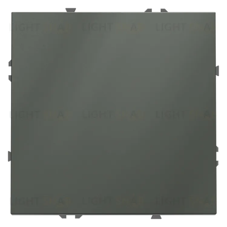 Выключатель одноклавишный проходной Voltum S70 10А, титан VLS010306 VLS010306