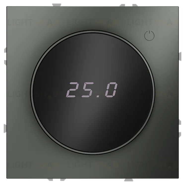 Регулятор теплого пола с датчиком пола Voltum S70 16А, титан VLS070106 VLS070106