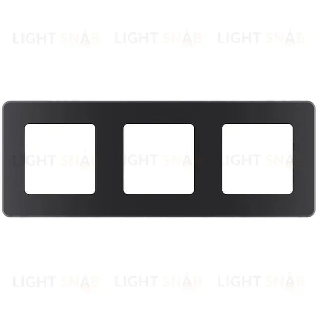 Рамка тройная Daccord (Legrand) INSPIRIA антрацит 673953 673953