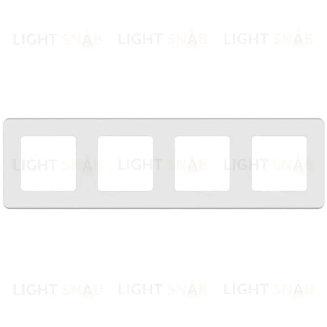 Рамка четверная Daccord (Legrand) INSPIRIA белый 673960 673960